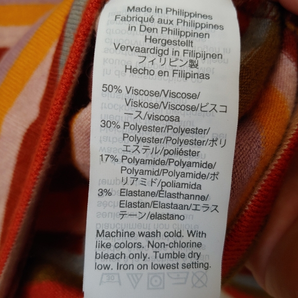 Madewell Stripe Puff Sleeve Scoop Sweater XXS NWOT - Picture 15 of 16